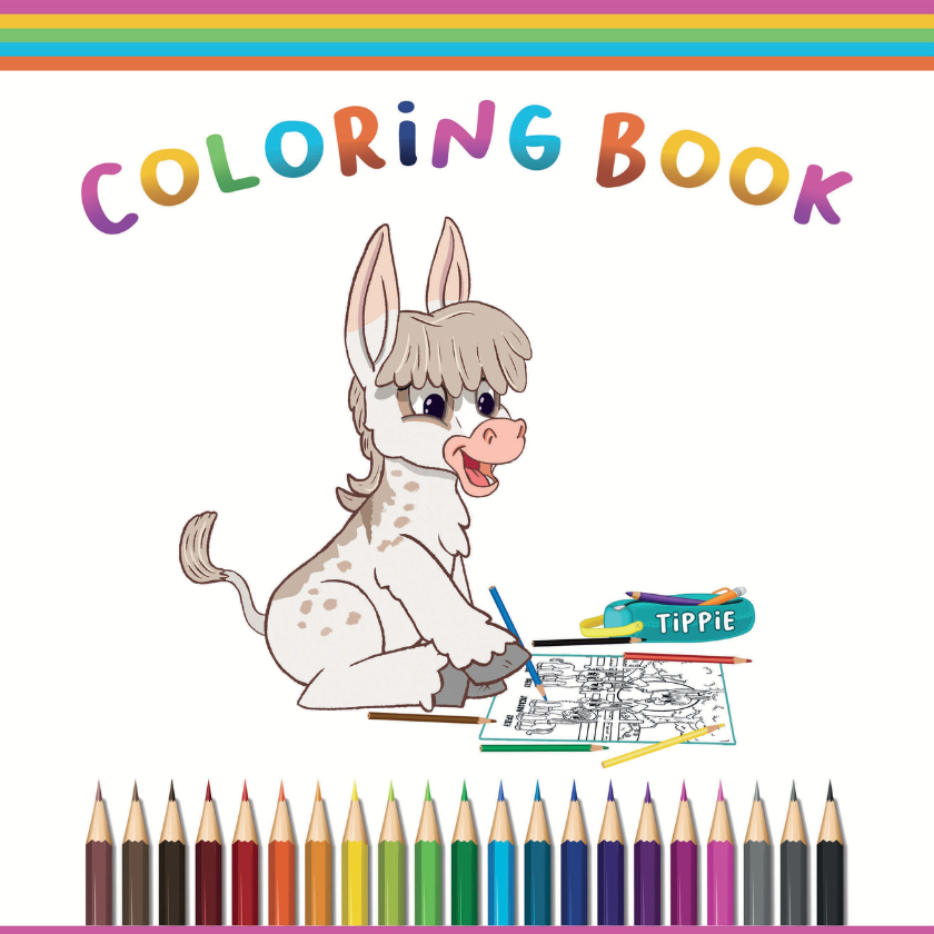 Tippie-Doo Coloring Book
